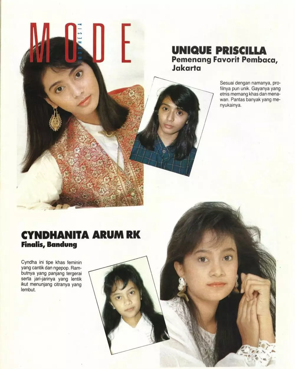 Unique Priscilla dulu model jadul © 2025 brilio.net