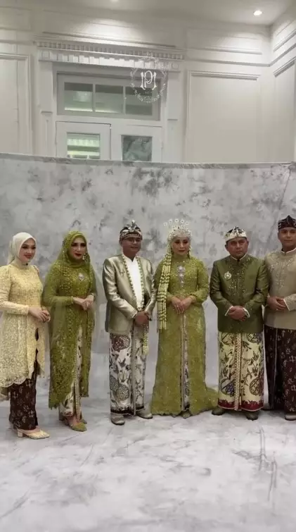 Pemotretan resepsi Maula Akbar © Instagram