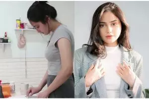 Penuh perabot bak rumah kontrakan, begini 7 cara Syifa Hadju menata dapur di hunian mewah 3 lantai