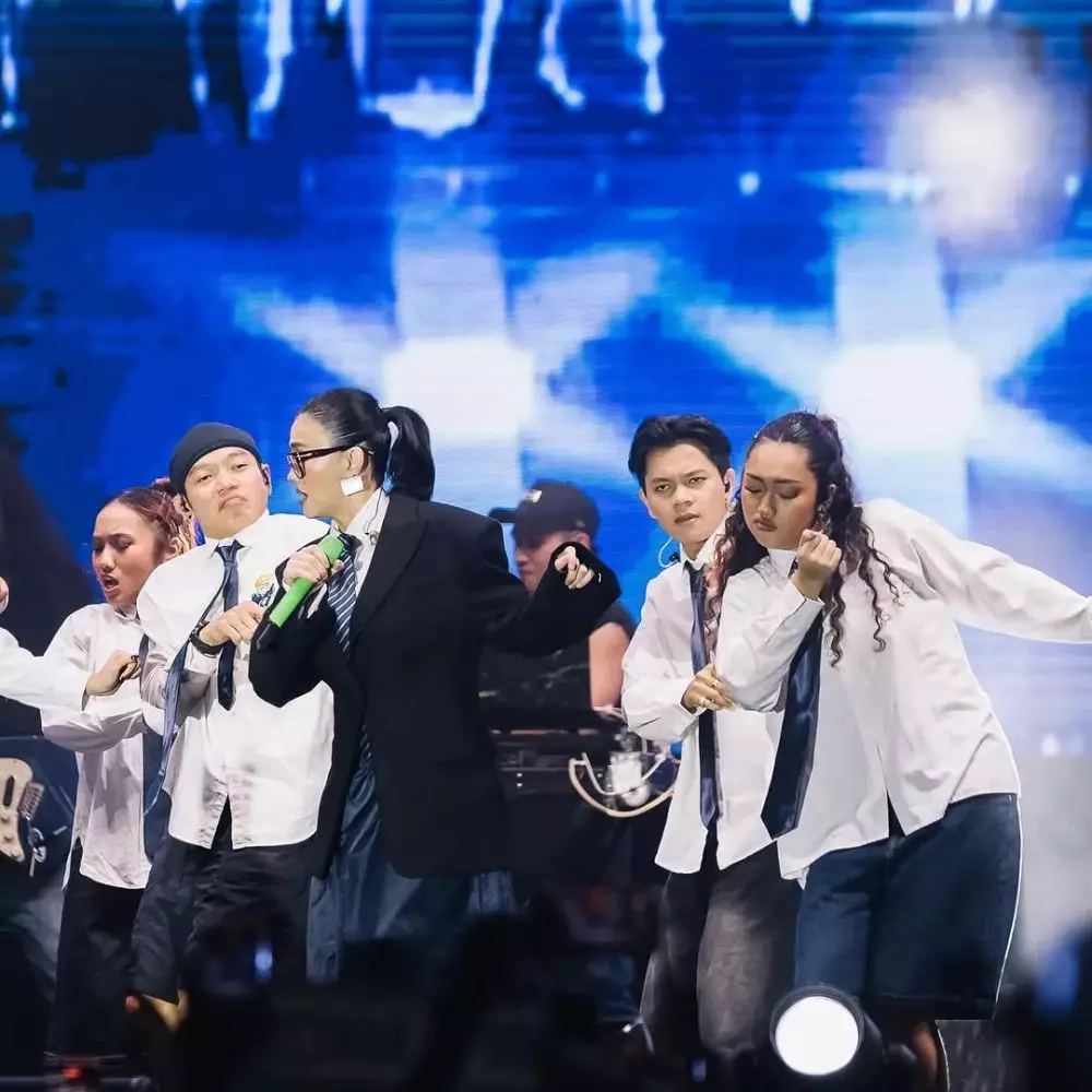 Nayyara Kanahaya Sudiro penari Agnez Mo © 2025 Instagram