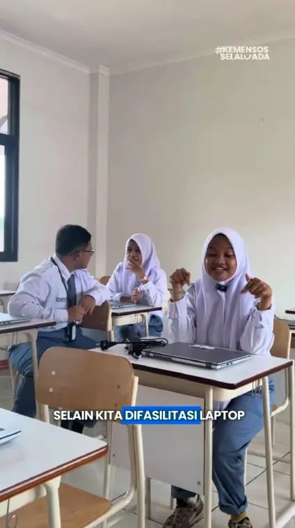 fasilitas Sekolah Rakyat di Bekasi  © TikTok