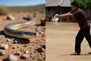 Sering dipakai buat usir ular, efektifkah garam dan kapur barus? Simak faktanya