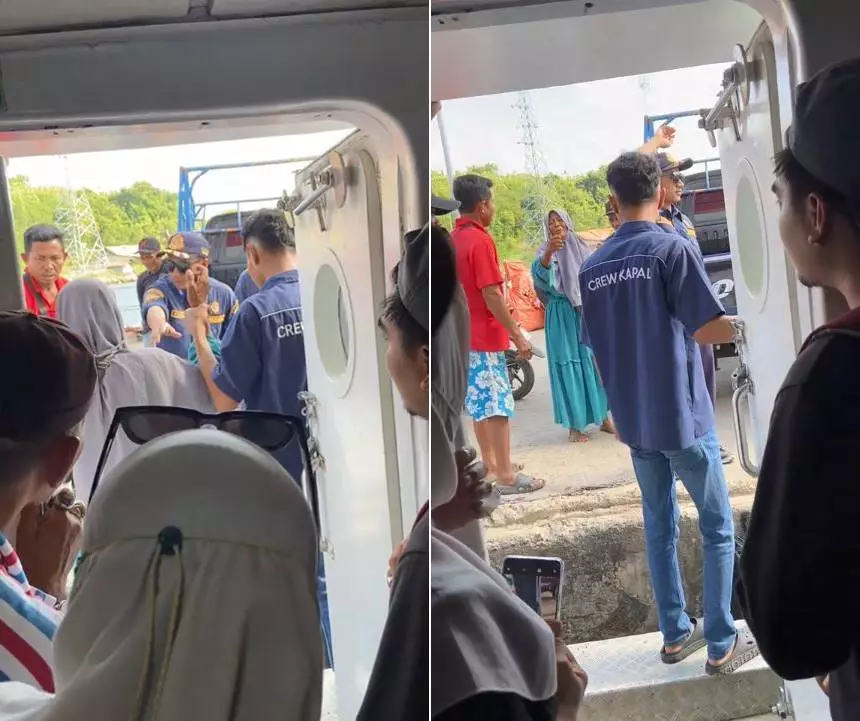 ibu pedagang terbawa kapal © 2025 TikTok