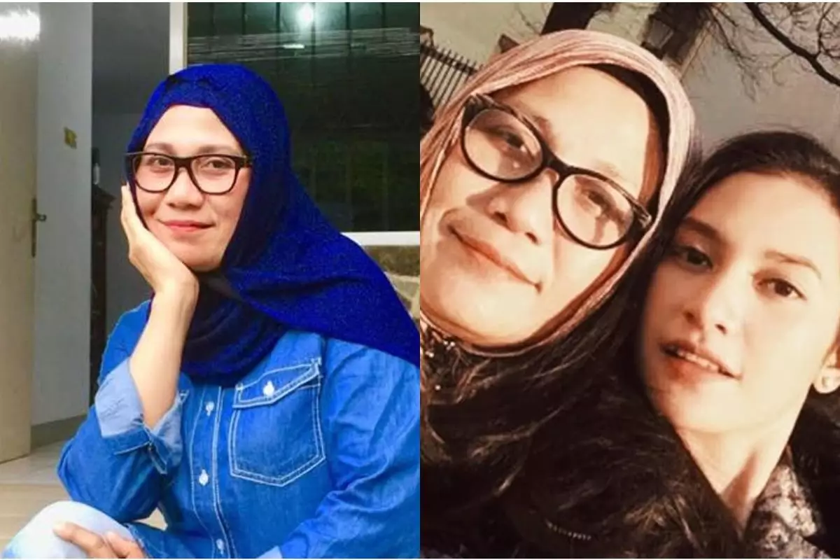 Potret lawasnya susah dikenali, 9 paras muda ibu Indah Permatasari ini dandanannya nyentrik abis