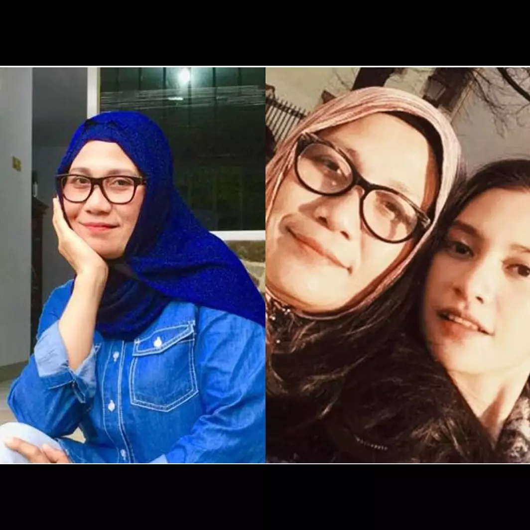 Potret lawasnya susah dikenali, 9 paras muda ibu Indah Permatasari ini dandanannya nyentrik abis