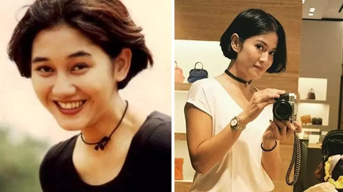 potret lawas seleb disebut kembaran nike ardilla © instagram