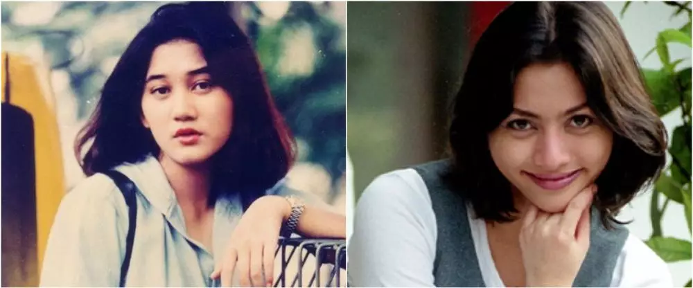 potret lawas seleb disebut kembaran nike ardilla © instagram