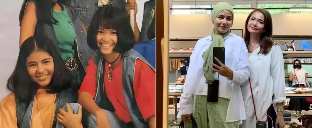 pasangan seleb cantik puluhan tahun bersahabat © Instagram