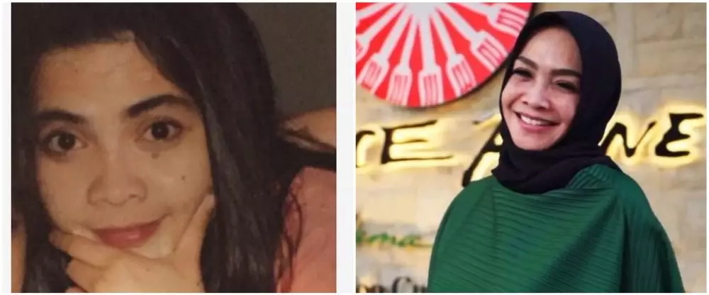 dulu dan kini Rieta Amilia © Instagram dulu dan kini Rieta Amilia © Instagram