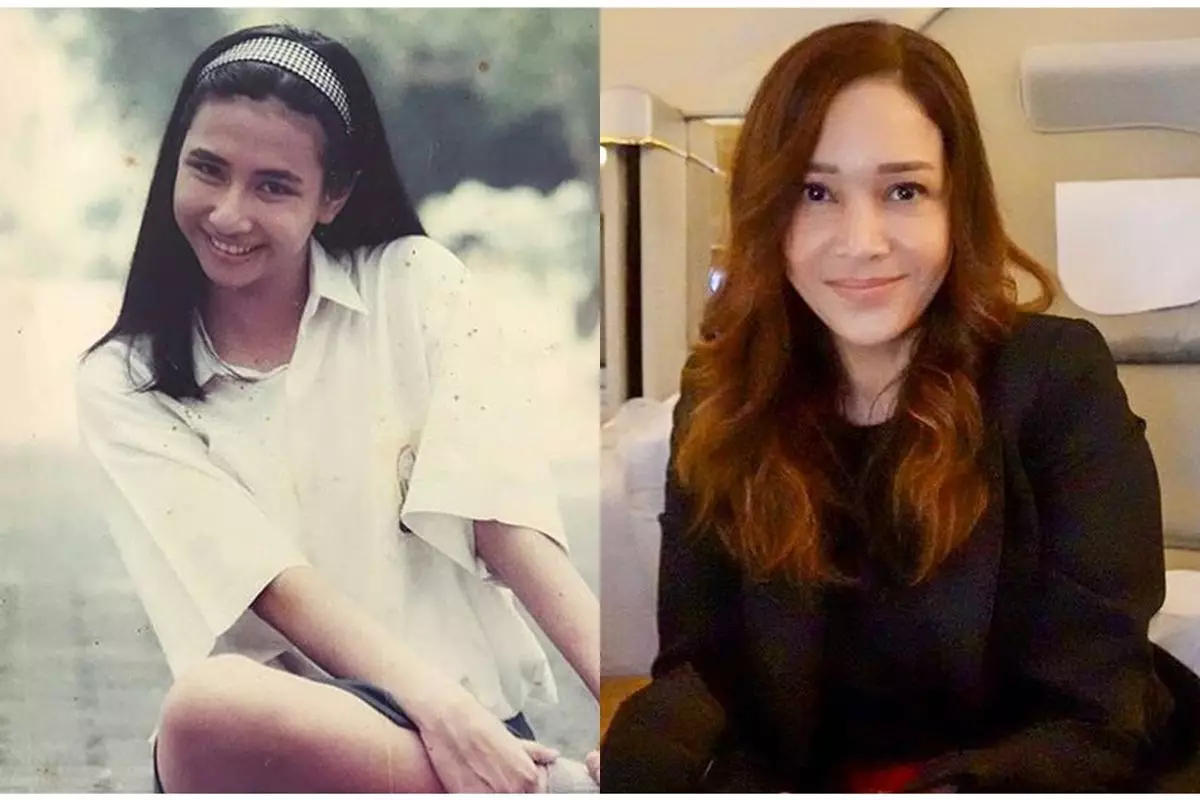 Gaya Dian Sastro kutu buku banget, intip potret lawas 9 seleb cantik era 90-an saat pakai seragam SMP