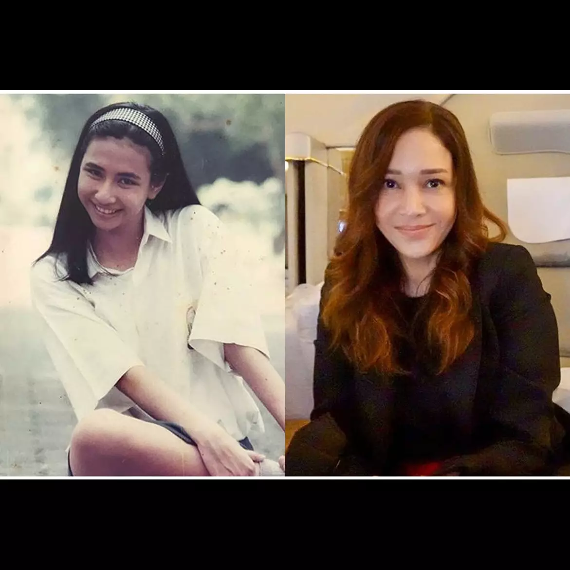 Gaya Dian Sastro kutu buku banget, intip potret lawas 9 seleb cantik era 90-an saat pakai seragam SMP