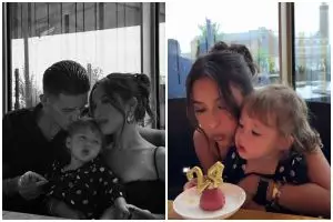 9 Potret momen ulang tahun Jennifer Coppen dirayakan bersama Justin Hubner, bak keluarga kecil