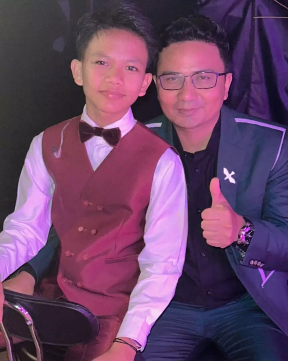 Potret Farel Prayoga dan manajer © 2025 Instagram