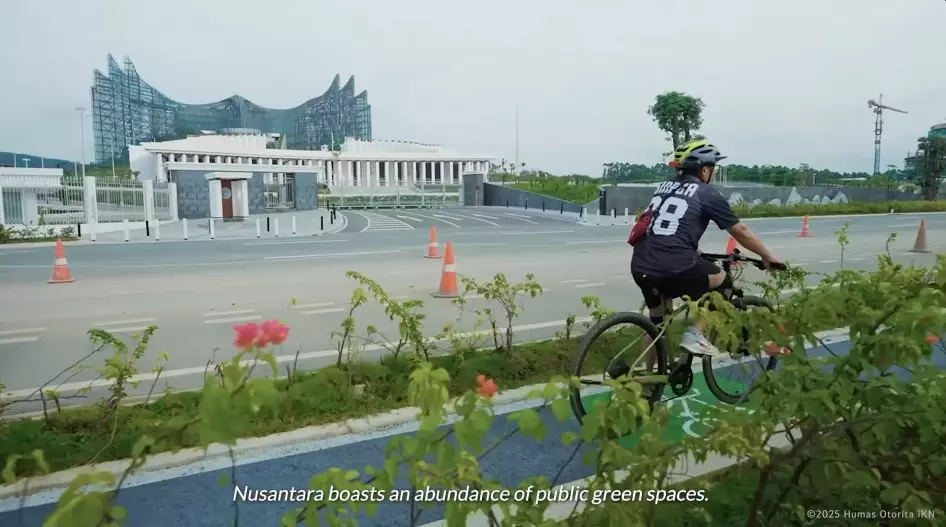 potret pembangunan fasilitas di IKN © YouTube potret pembangunan fasilitas di IKN © YouTube