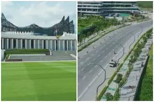Tidak jadi lokasi upacara HUT RI ke-80, 11 potret lengkap fasilitas di IKN usai 2 tahun pembangunan