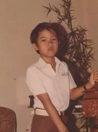 Ahmad Dhani saat masih sekolah © Instagram