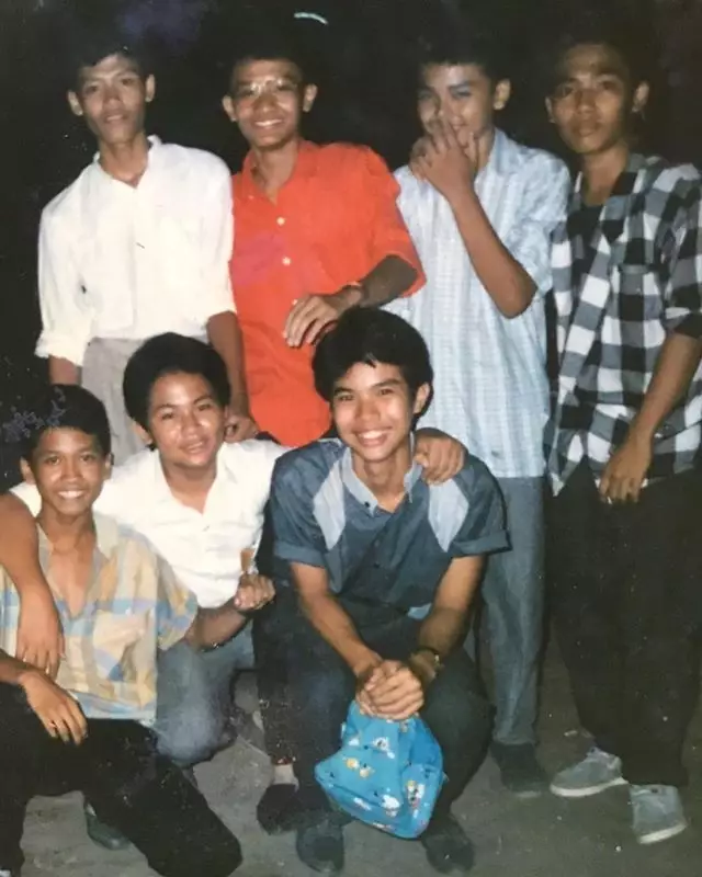 Ahmad Dhani saat masih sekolah © Instagram