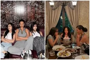 Selalu kompak dukung sahabatnya, ini 9 potret pertemanan Fuji dan Rachel Venya bareng Erika Carlina