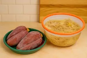 Stop cara lama! Ini rahasia rebus jantung pisang biar nggak hitam dan pahit