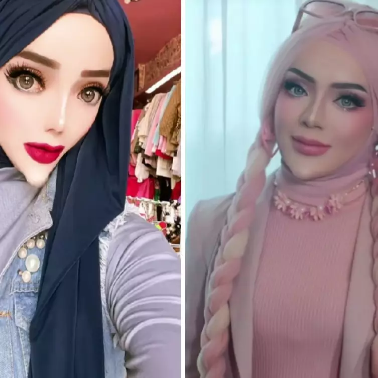 Suka dandan mirip barbie, 9 potret Yuni Jasmine seleb TikTok dagu lancip tanpa filter ini manglingi