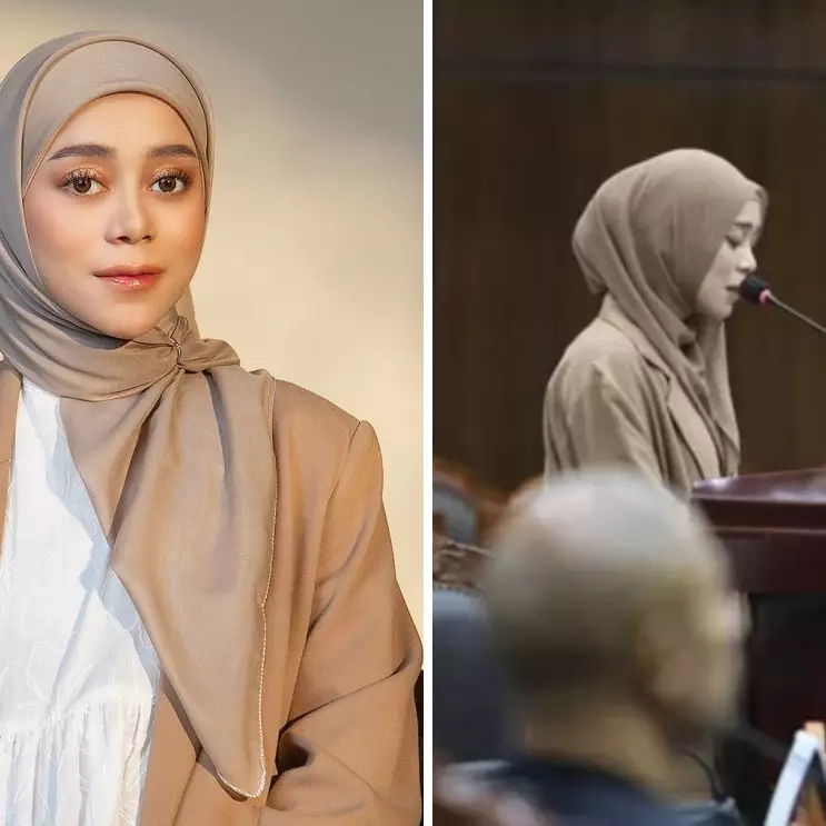 5 Potret Lesty Kejora curhat di sidang MK soal polemik royalti, status terlapor bikin beban psikologis
