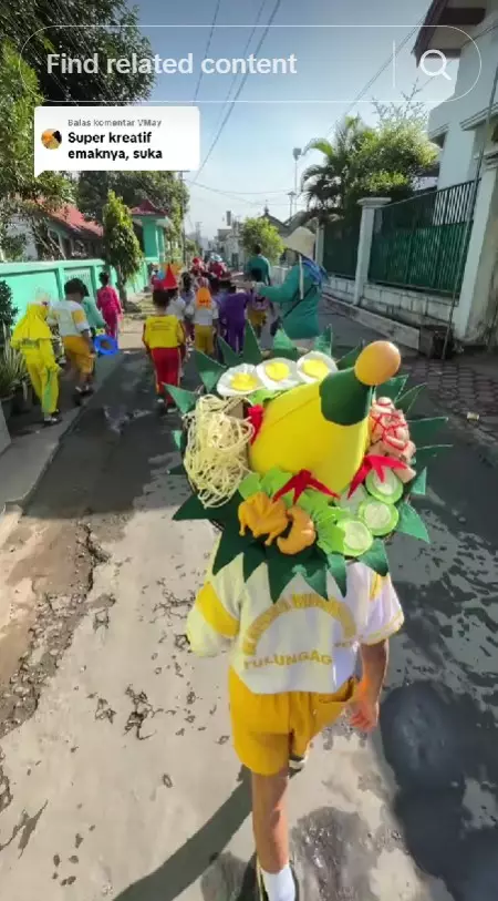 POV emak-emak Gen Z bikin topi anaknya © TikTok