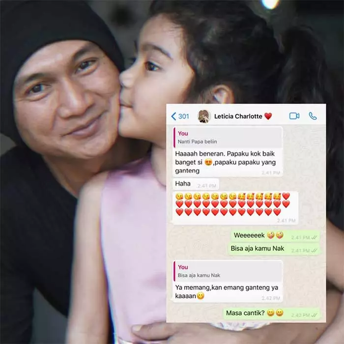 chat seleb dan anaknya yang jarang tersorot © berbagai sumber chat seleb dan anaknya yang jarang tersorot © berbagai sumber