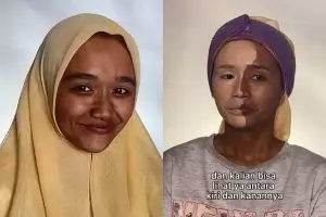 Punya warna kulit eksotis, transformasi wanita dirias manten Sunda ini hasilnya bikin susah dikenali