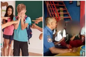 Viral tiga santri di bawah umur lapor ke damkar usai kabur dari pesantren karena perundungan