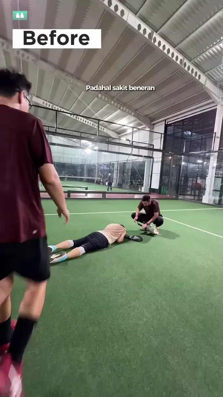 mata arie untung kena lemparan bola padel © 2025 brilio.net mata arie untung kena lemparan bola padel © 2025 brilio.net