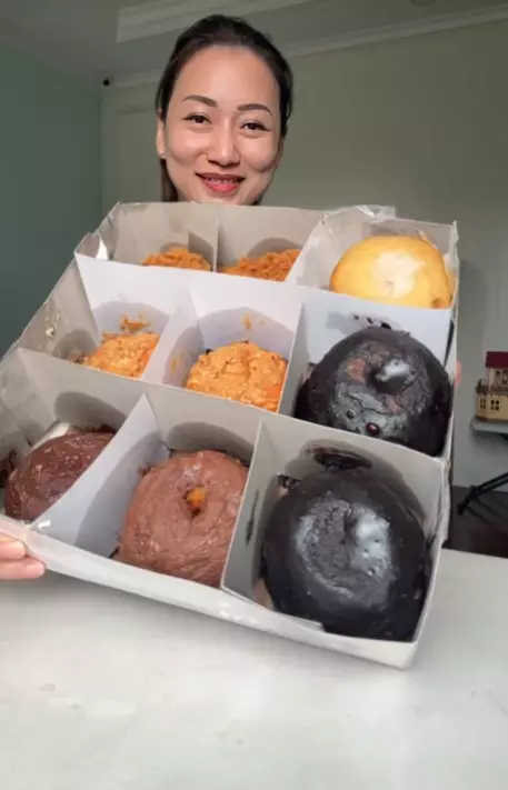 wanita ini ikut war donat viral Pinkan Mambo © TikTok wanita ini ikut war donat viral Pinkan Mambo © TikTok