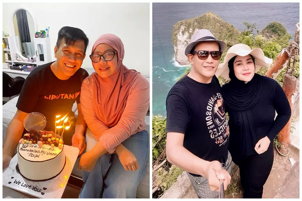 Sudah menikah lagi, ini 9 potret Puput eks istri Doddy Sudrajat pamer kemesraan bareng suami baru