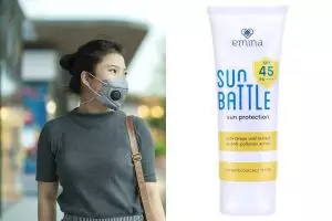 7 Produk dengan perlindungan polusi untuk aktivitas luar ruangan, wajah bersih terlindungi
