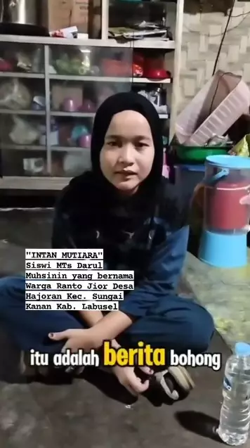 siswa MTS di Sumut putus sekolah © TikTok