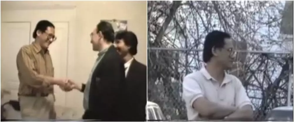 foto masa muda mendiang ayah erina mirip kaesang © instagram