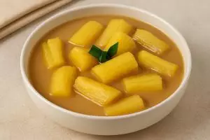 Resep kolak singkong anti gagal: Trik bikin kuah santan legit dan singkongnya empuk tanpa hancur