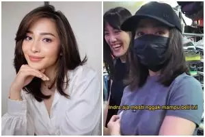 9 Potret Nikita Willy belanja thrifting ke Pasar Senen, kaget ada baju yang tak mampu kebeli suaminya