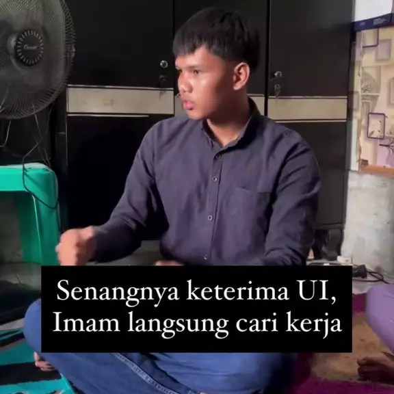 Kisah haru anak satpam yang rela jadi kuli angkut demi ongkos kuliah di UI