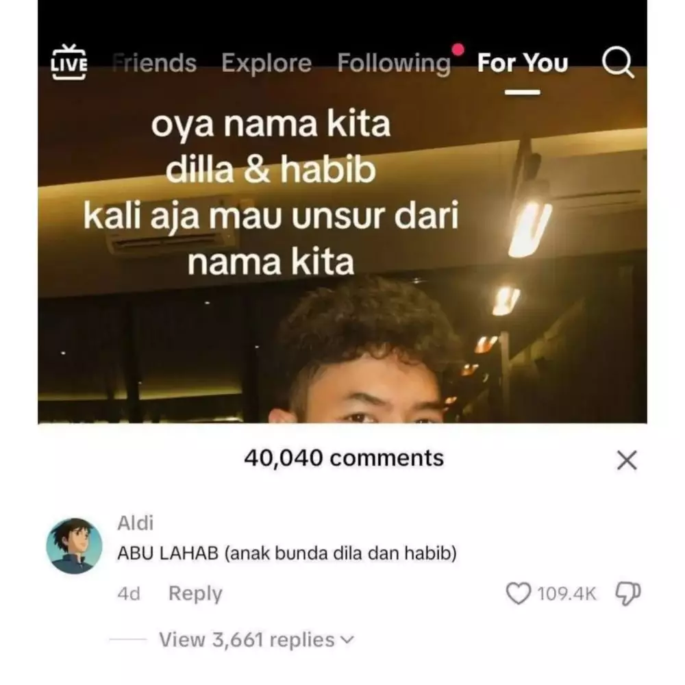 komentar ngik ngik © 2025 Instagram