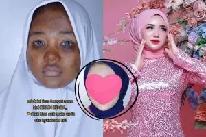 Sungkem buat MUA-nya, transformasi wanita dirias biar mirip selebgram Aceh ini nggak bikin kecewa