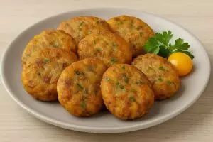 Resep perkedel singkong daging cincang, luarnya garing dalamnya lembut gurih