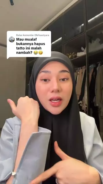 penjelasan Clara Shinta antarkan calon suami bikin tato © TikTok penjelasan Clara Shinta antarkan calon suami bikin tato © TikTok