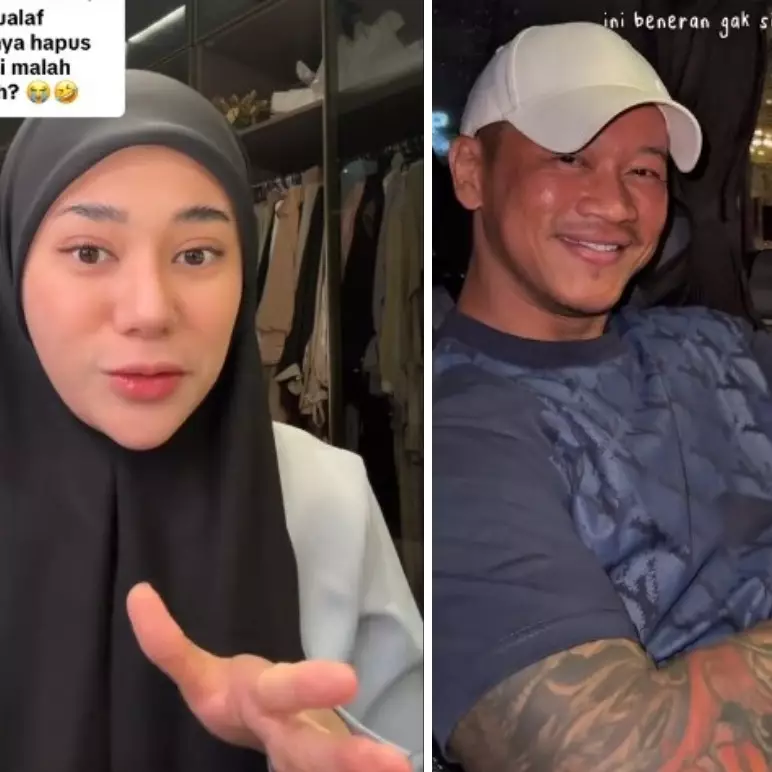 Aksinya antarkan calon suami bikin tato sebelum ikrar mualaf disorot, begini penjelasan Clara Shinta