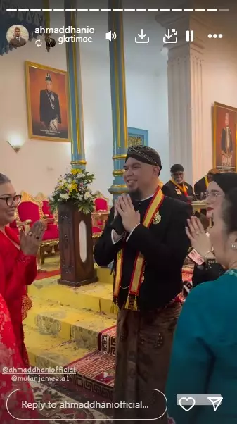 Ahmad Dhani dapat gelar bangsawan © berbagai sumber