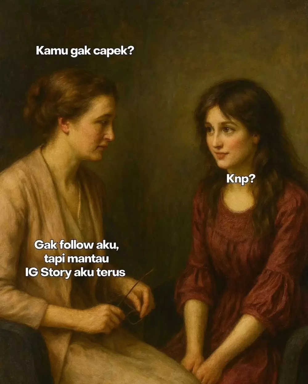 meme lucu beban hidup © 2025 Instagram