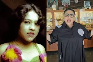 12 Kali pacaran tapi selalu gagal, ini 11 potret masa muda Nunung yang disebut mirip Rachel Vennya