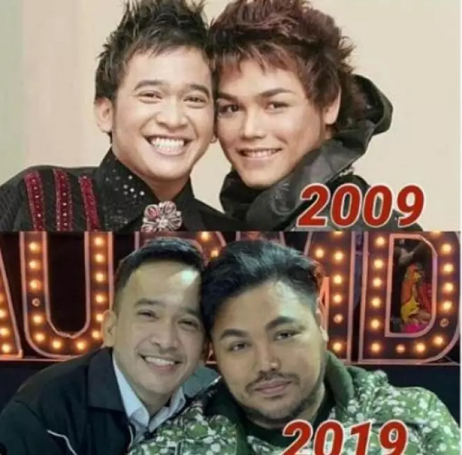 potret seleb reka ulang foto lawas bikin takjub © instagram