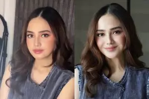 Menawan dengan riasan pink glam, 7 detail makeup Syifa Hadju saat photoshoot ini mirip Barbie hidup
