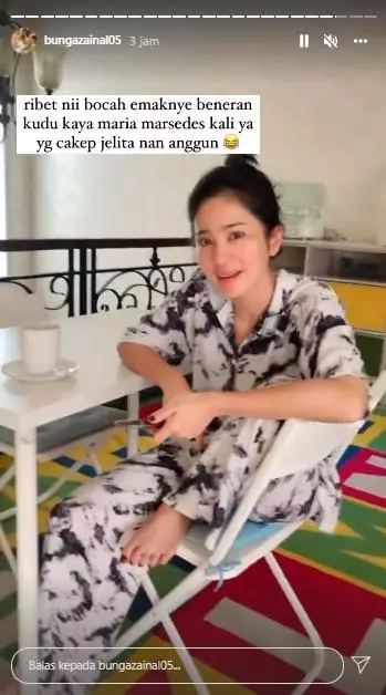 gaya seleb di rumah tak glamor © instagram