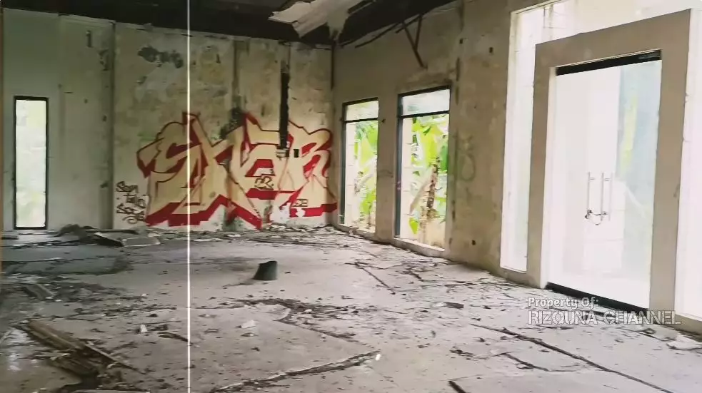 potret kondisi rumah putih bikin miris © YouTube